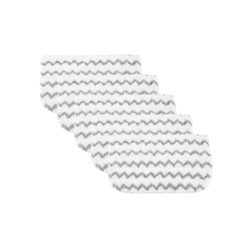 Lot de 5 tampons de rechange pour balai à vapeur pour aspirateurs Steam Mop S1000 S1000A S1000C S1000WM S1001C