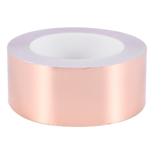 Nastro In Lamina Di Rame Da 20 M X 30 Mm, Conduttivo Su Entrambi I Lati Schermatura Emi Per Riparazioni Elettriche E Protezione Da Ingranaggi A Vite Senza Fine 87982303