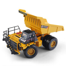 1:60 Heavy Dump Truck Toy Car Reversible Alloy Engineering Car for Boys And Girls 3+