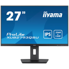 Pantalla PC - IIYAMA - 27" - Full HD - 100Hz - Panel IPS - 1ms - Soporte ajustable en altura + Pivotante - Prolite XUB2793QSU-B7