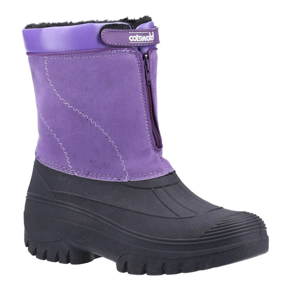 (8 UK, Purple) Cotswold Mens Venture Waterproof Winter Boots