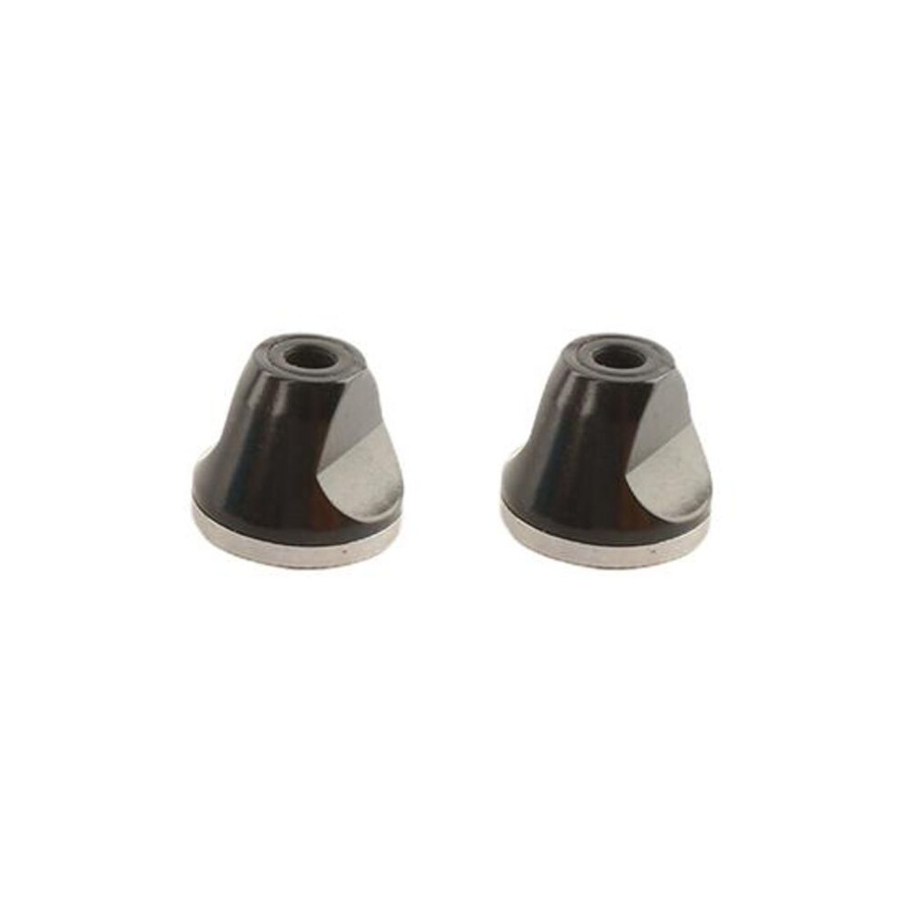 (black) 2pcs Bicycle Hub Nut Anti-oxidation Fade-less Bike Parts Anti-slip Bike Hub Nut For Bicycle