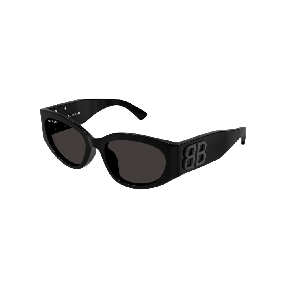 Balenciaga Bb0324sk Asian Fit 001 Women New Sunglasses Black,Grey