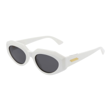 Bottega Veneta - BV1031S 003 Elfenbein & Graue Sonnenbrille