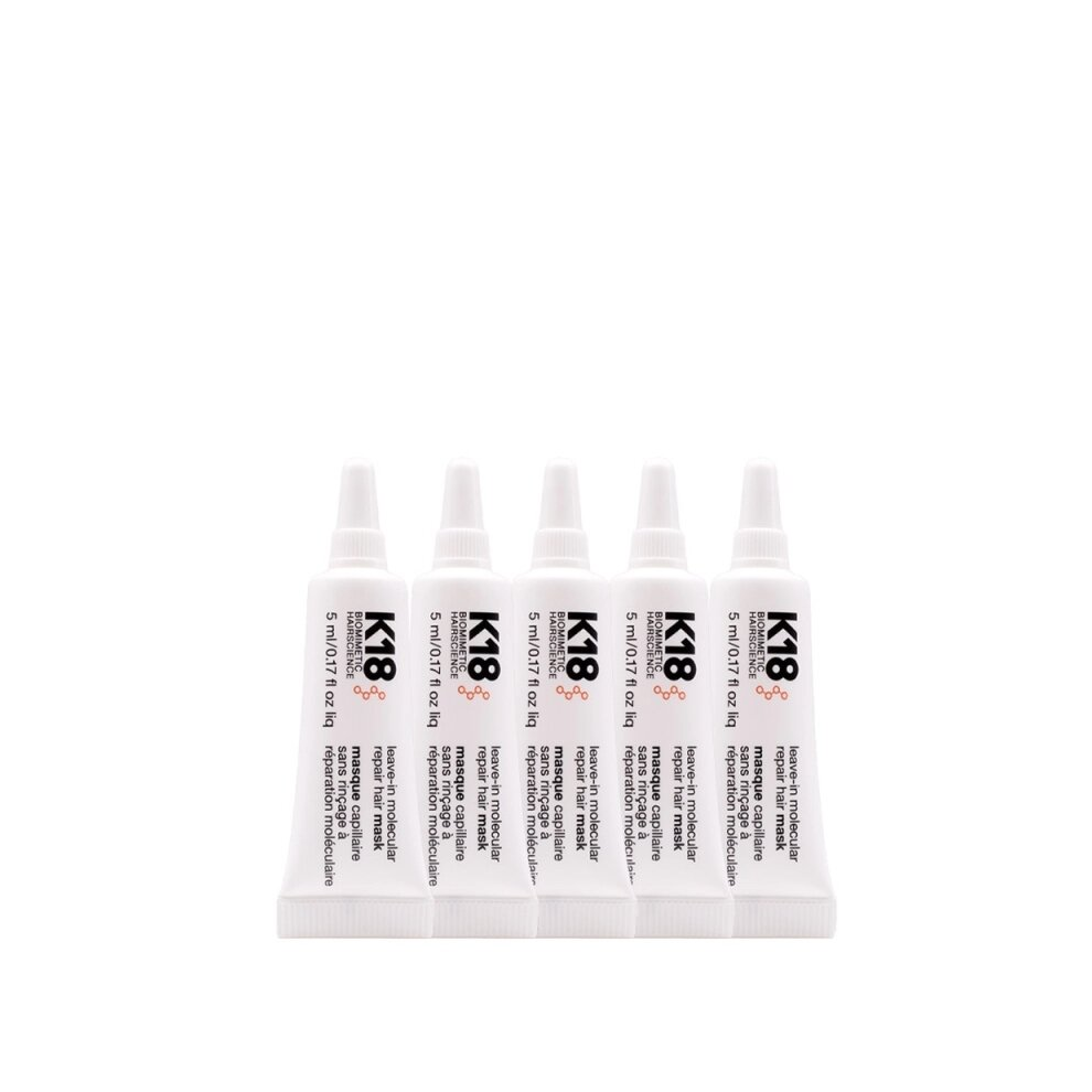 K18 - Leave-In Molecular Repair Hair Mask 5 Pack (5 x 5ml)