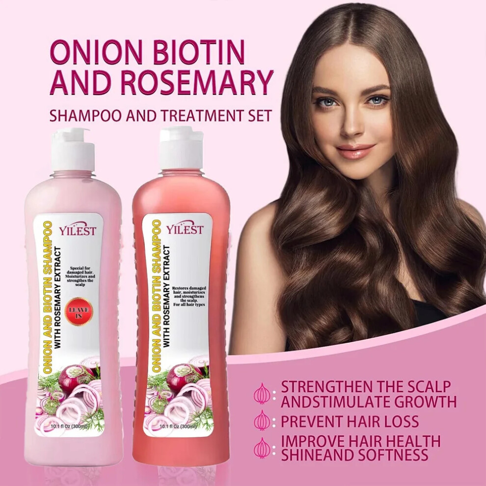 Hair Shampoo For Fast Hair Growth Rosemary Onion Anti Hair Loss Effective Within 7 Day Hair Growth Product ﻿