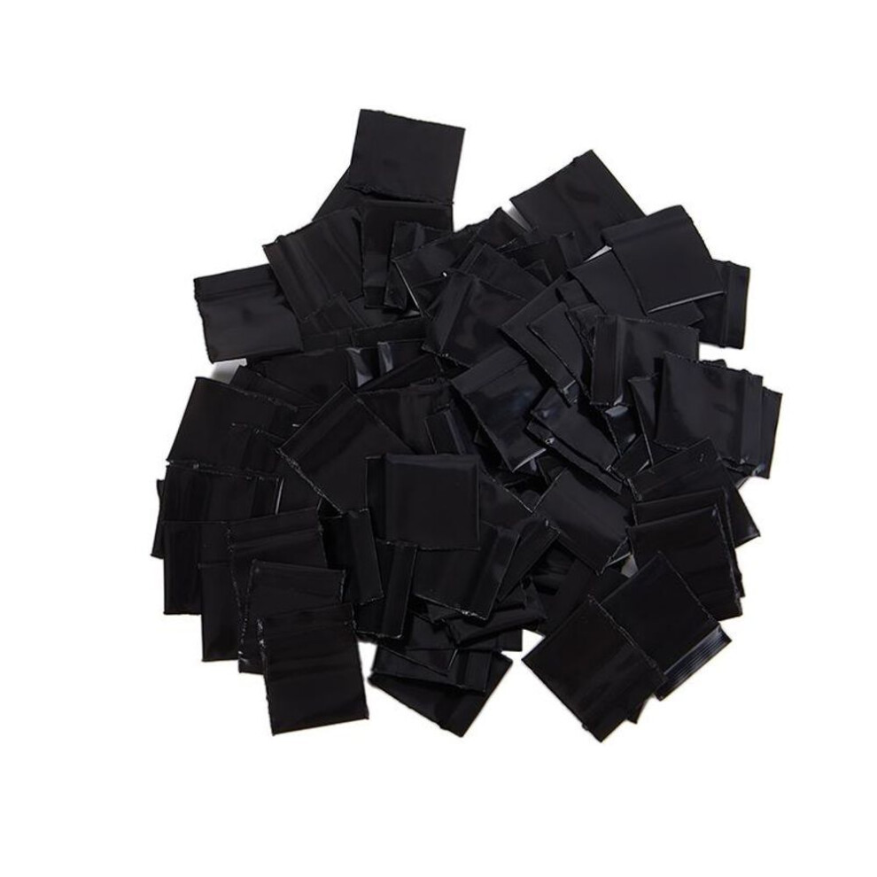 (black) 100pcs Plastic Packaging Bags Ziplock Pill Packaging Pouches  Mini Zip Lock Bags Zipper Bag Ziplock Bag