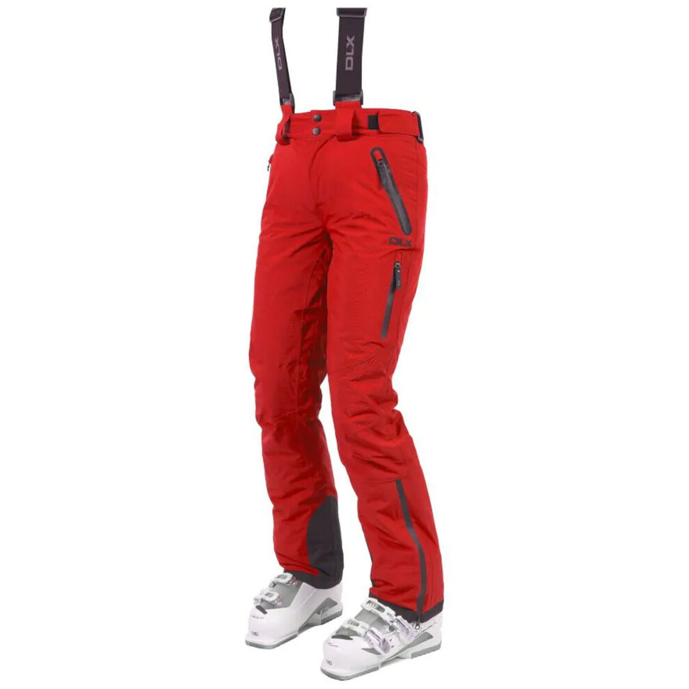 (L, Red) Trespass Womens/Ladies Marisol II DLX Waterproof Ski Trousers