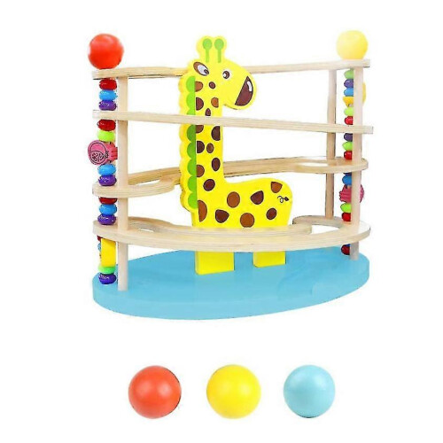 (giraffe)Wooden Track Toy Set 1