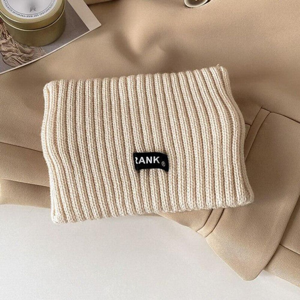 (beige) 1 Pc Women&apos;s Winter Wide Brimmed Headband Solid Knitted Warm Headband Elastic Sports Headband