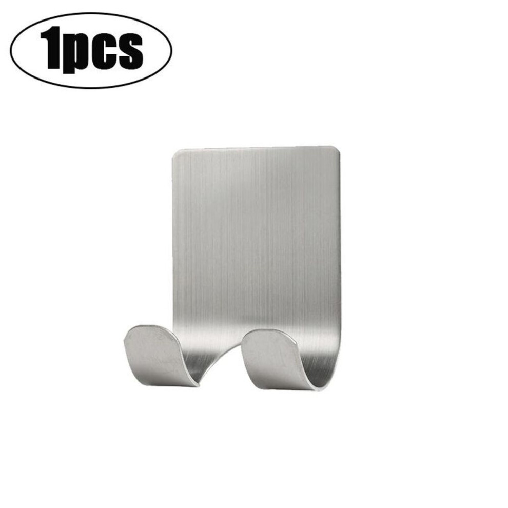 (as the picture, 1pcs) 1/2pcs Punch Free Razor Holder Storage Hook Wall Shaving Shower Shelf Bathroom Rack Bathroom Accessories For Cell Phone Wire Plug Hook
