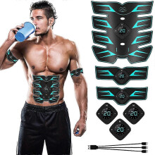 3-Pack Ems Muscle Stimulator, Fitness Patch, Electric Muscle Stimulator for Abs Workouts