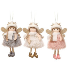Christmas antler plush doll pendant Christmas tree ornaments party ornaments~