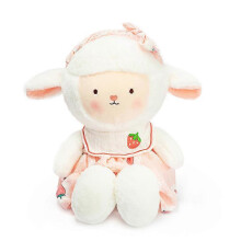(Pink)Alpaca doll plush toy pillow grabbing machine doll creative gift