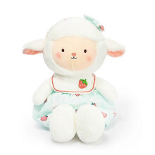 (Blue)Alpaca doll plush toy pillow grabbing machine doll creative gift