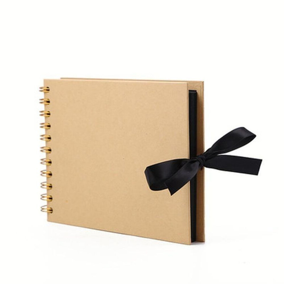 (yellow) 1pc Photo Albums Scrapbook Paper Diy Craft Album Scrapbooking Picture Album For Wedding Anniversary