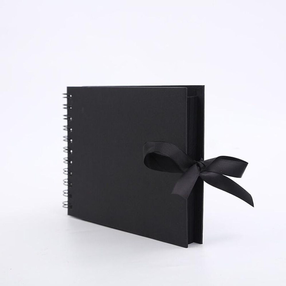 (black) 1pc Photo Albums Scrapbook Paper Diy Craft Album Scrapbooking Picture Album For Wedding Anniversary
