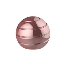 (rosegold)Spinner Ball Gyroscope With Optical Illusion Visual Dynamic For Adults Anti Anxiety Relief Toy