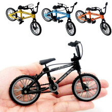 (pink)Finger Bike Toy Bicycle Toys Boys Kids Children Wheel Bmx Model Toy