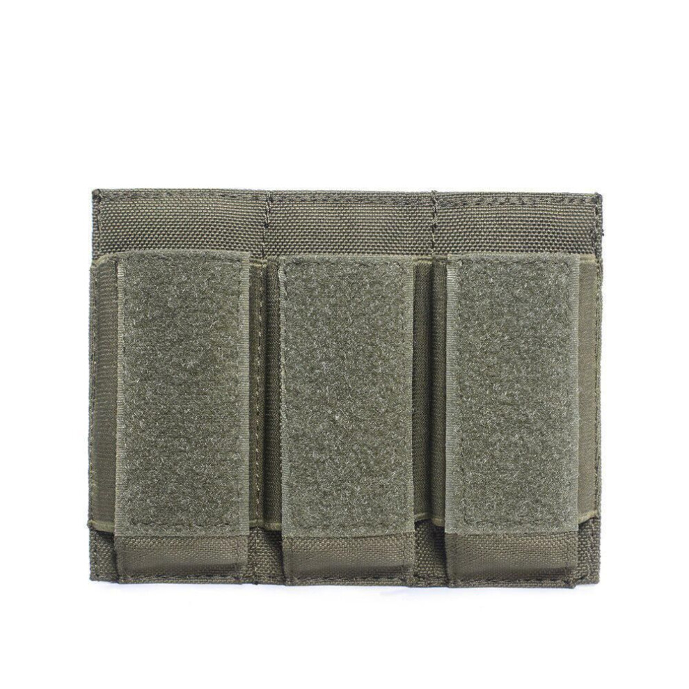(green) Tactical Triple Pistol Mag Pouch Military Pistol Ammo Bag Airsoft Magazine Pouch For Glock M1911 92f Magazines 40mm Grenade