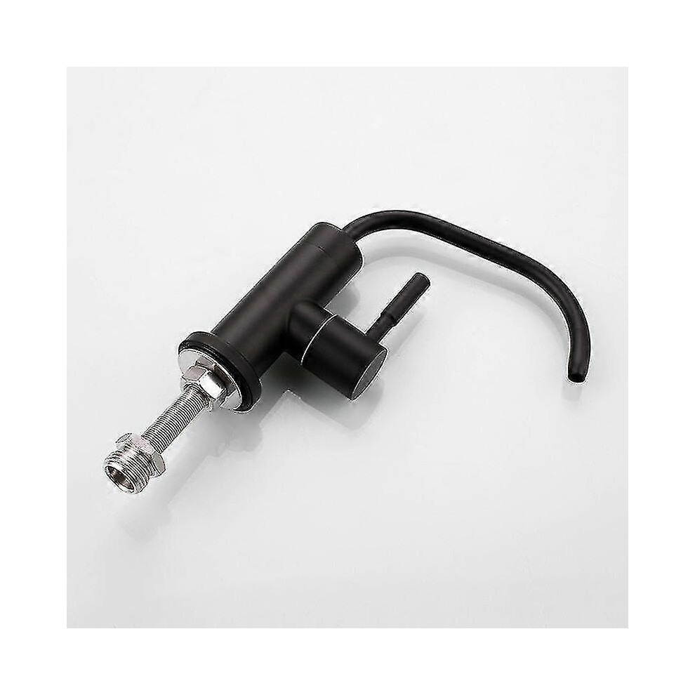 (Black) Stainless Steel Kitchen Direct Drinking Water Filter Tap Reverse Osmosis Water Filter Sink Faucet