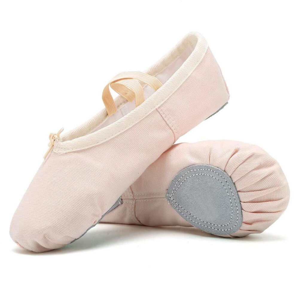 (nude, 33) Ballet Children&apos;s Slippers Girls&apos; Ballet Shoes Canvas Dance Shoes Dance Gymnastics Yoga Flats