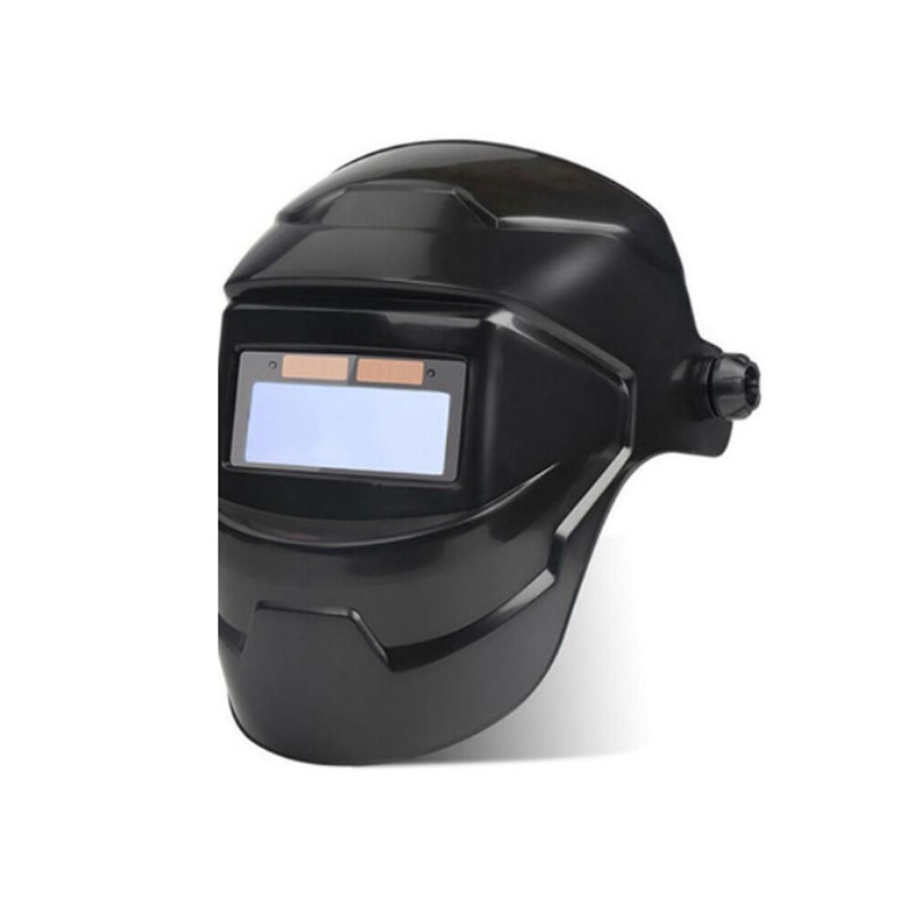 (True Color Lens) Welding Helmet Welder Mask Chameleon With Large View True Color Solar Power Auto-darkening For Arc Grinding Cutting