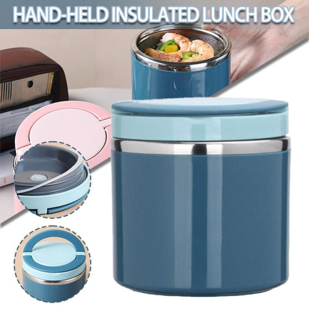 (green, 630ML) 630 Ml/1000ml Soup Food Flask For Hot Food, Baby Thermal Food Container Insulated Lunch Box, Adults Kids Thermo Bowl Hot Food Flask