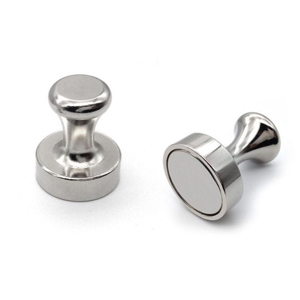 (10Pcs) 10/5pcs Super Strong Neodymium Magnet Magnetic Pushpins Sucker Thumbtack Durable Steel Magnet Push Pin For Refrigerator Whiteboard