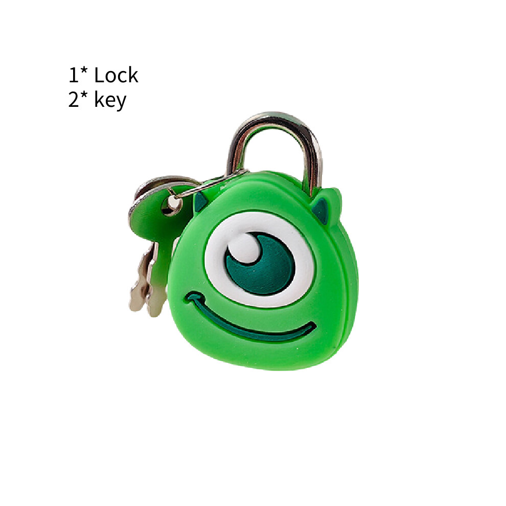 (Monicular) Luggage Mini Lock Zipper Pvc Metal Personal Items Diary Student Lock-image-OPC-PG2MDTQ-NEW