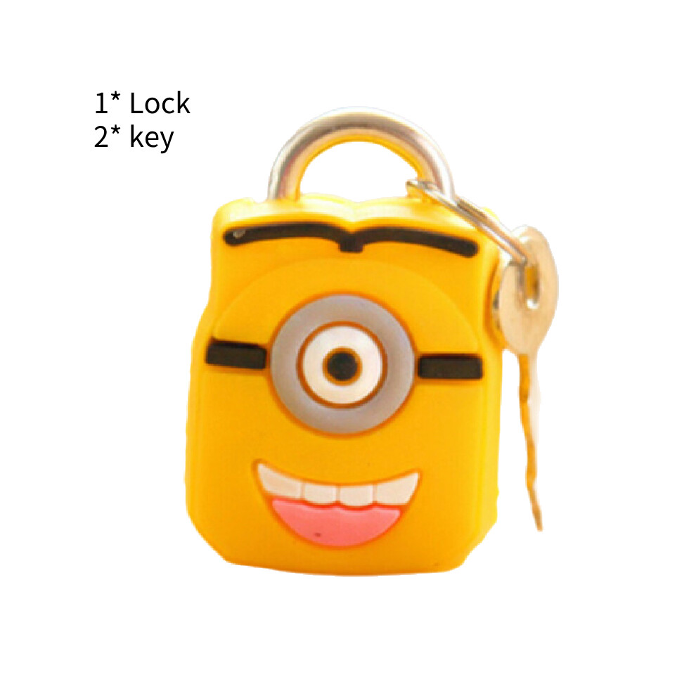 (Single Eye) Luggage Mini Lock Zipper Pvc Metal Personal Items Diary Student Lock-image-OPC-PG2MDTV-NEW