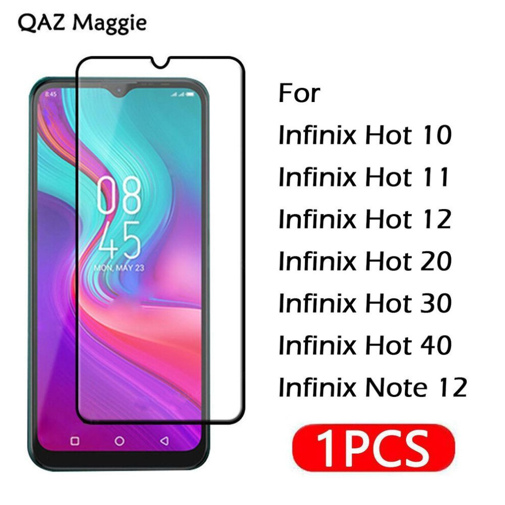 (as the picture, Infinix Hot 12(Global)) 1Pcs For Infinix Note 12 30 VIP Screen Protector Tempered Glass For Infinix Hot 10 11 10S 11S 12 20 20i 30 30i 40 40i Play Turbo 2022 2023