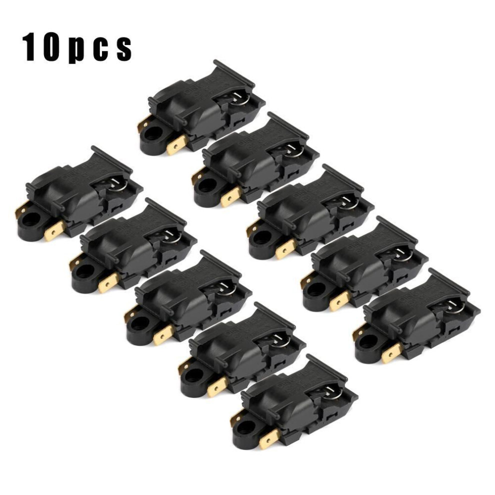 10Pcs Electric Kettle Switch Thermostat Temperature Control XE-3 JB-01E 13A