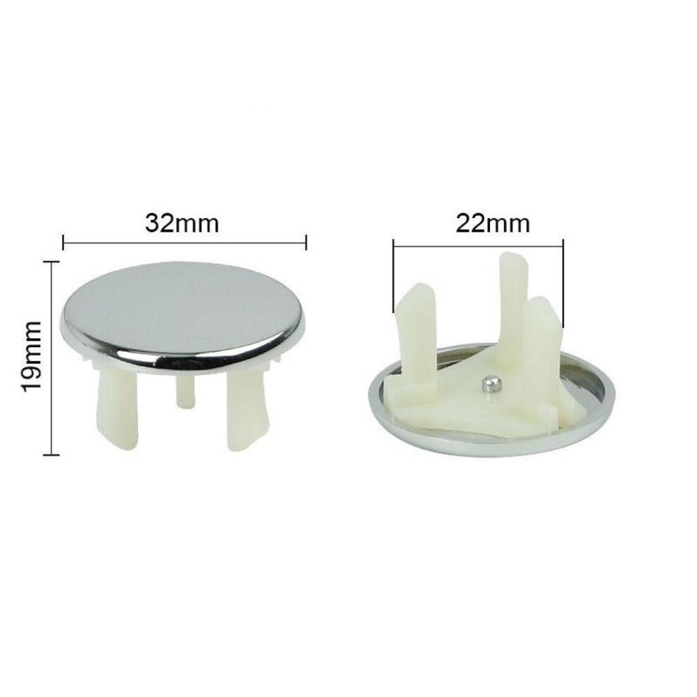 (6) 1 Pc Sink Replacement Cover Plastic Ceramic Basin Overflow Spare Cover Spilled Water Ring