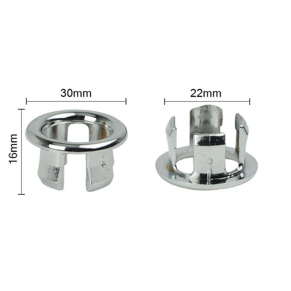 (3) 1 Pc Sink Replacement Cover Plastic Ceramic Basin Overflow Spare Cover Spilled Water Ring