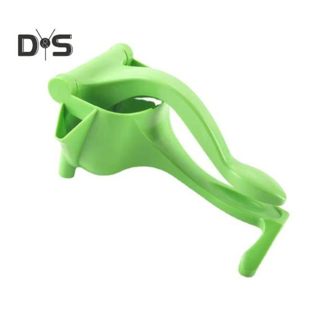 (green) Manual Citrus Juicer Hand Squeeze Portable Convenient Make Juice Manual Juicer Home Supply