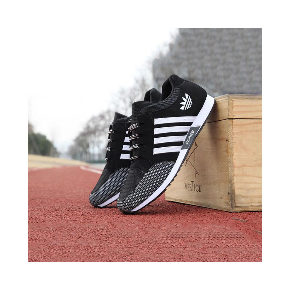 (white, 44) New S Men Outdoor Sports Shoes Fashion Breathable Casual Sneakers Shoes Running