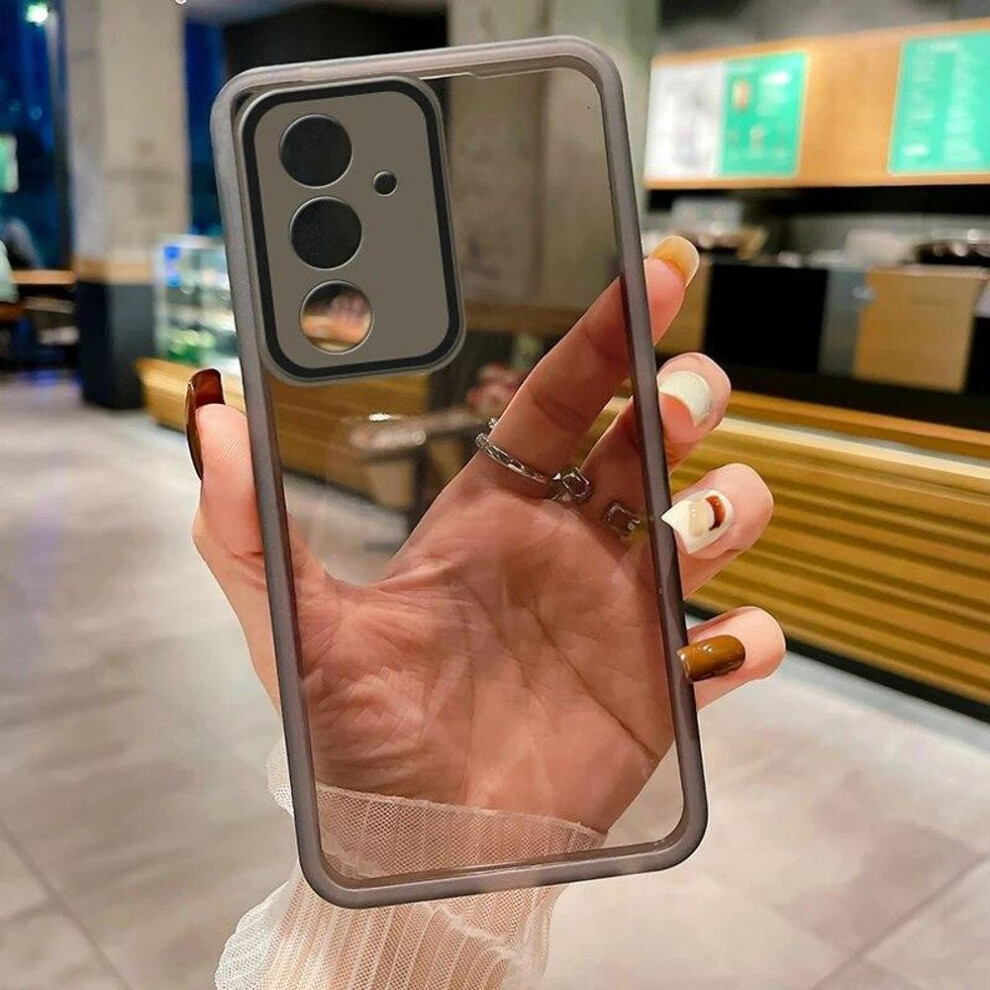 (black, for samsung A13 4G) A 55 35 25 15 Phone Case For Samsung Galaxy A55 A35 A25 A15 A05 S A04s A54 A34 A24 A14 Full Lens Protection Film Transparent Soft Silicone Back Cover