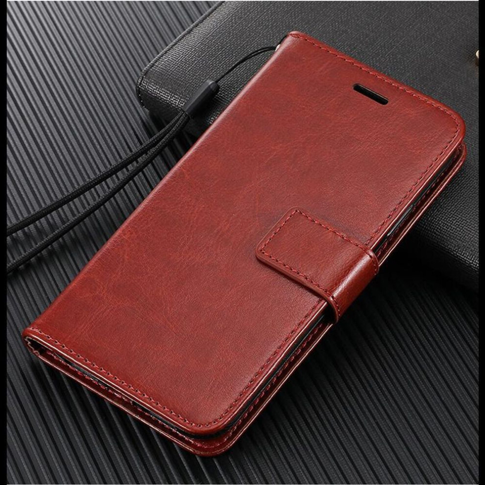 (brown, OPPO A53/A53S 2020 4G) Vintage Wallet Leather Case For OPPO VIVO MeiZu Nokia Sony LG Google Asus OnePlus