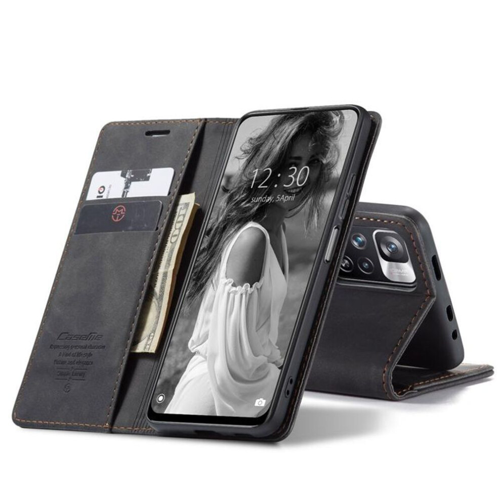 (black, iPhone 6 Plus/6S Plus) CaseMe Magnetic Case For iPhone Samsung Huawei Xiaomi Retro Wallet Leather Case
