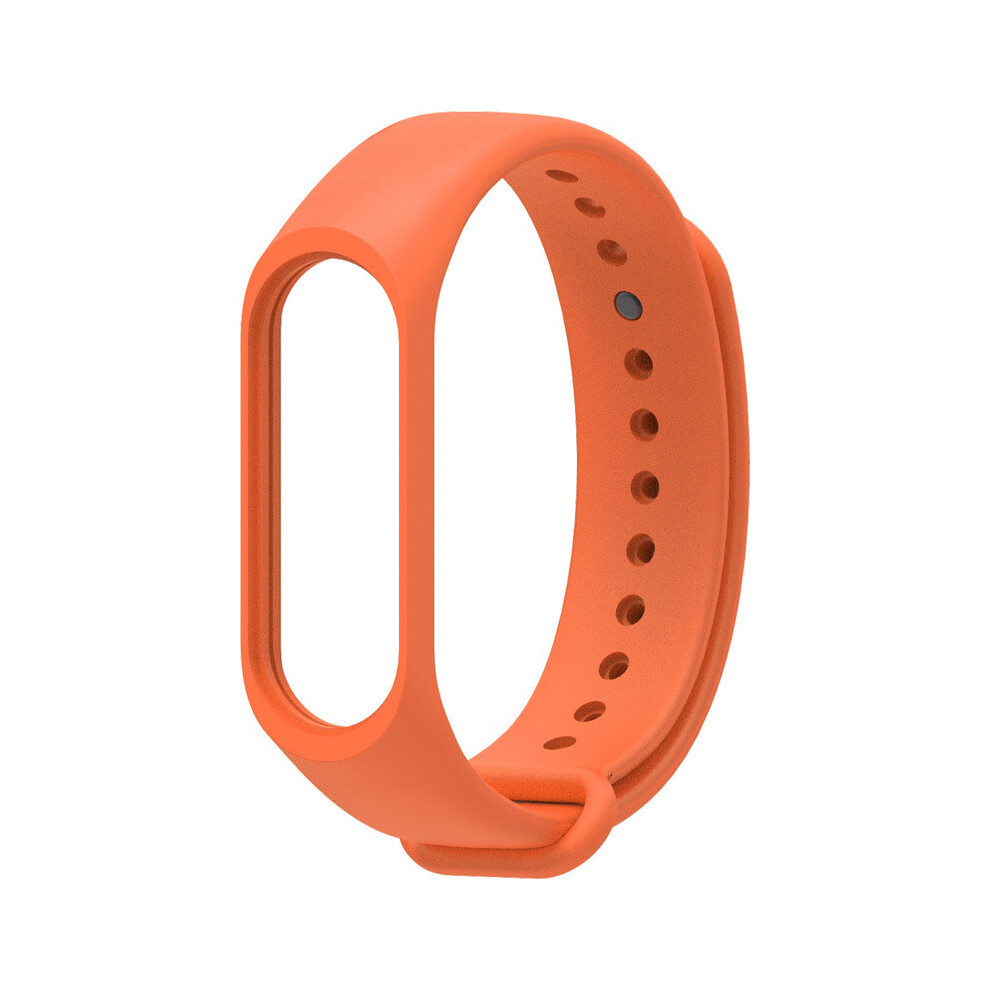 (Orange) For Xiaomi Mi Band 3 Soft Replace Colorful Sport Wrist Band Strap Watch Bracelet-image-OPC-PG2N2DD-NEW