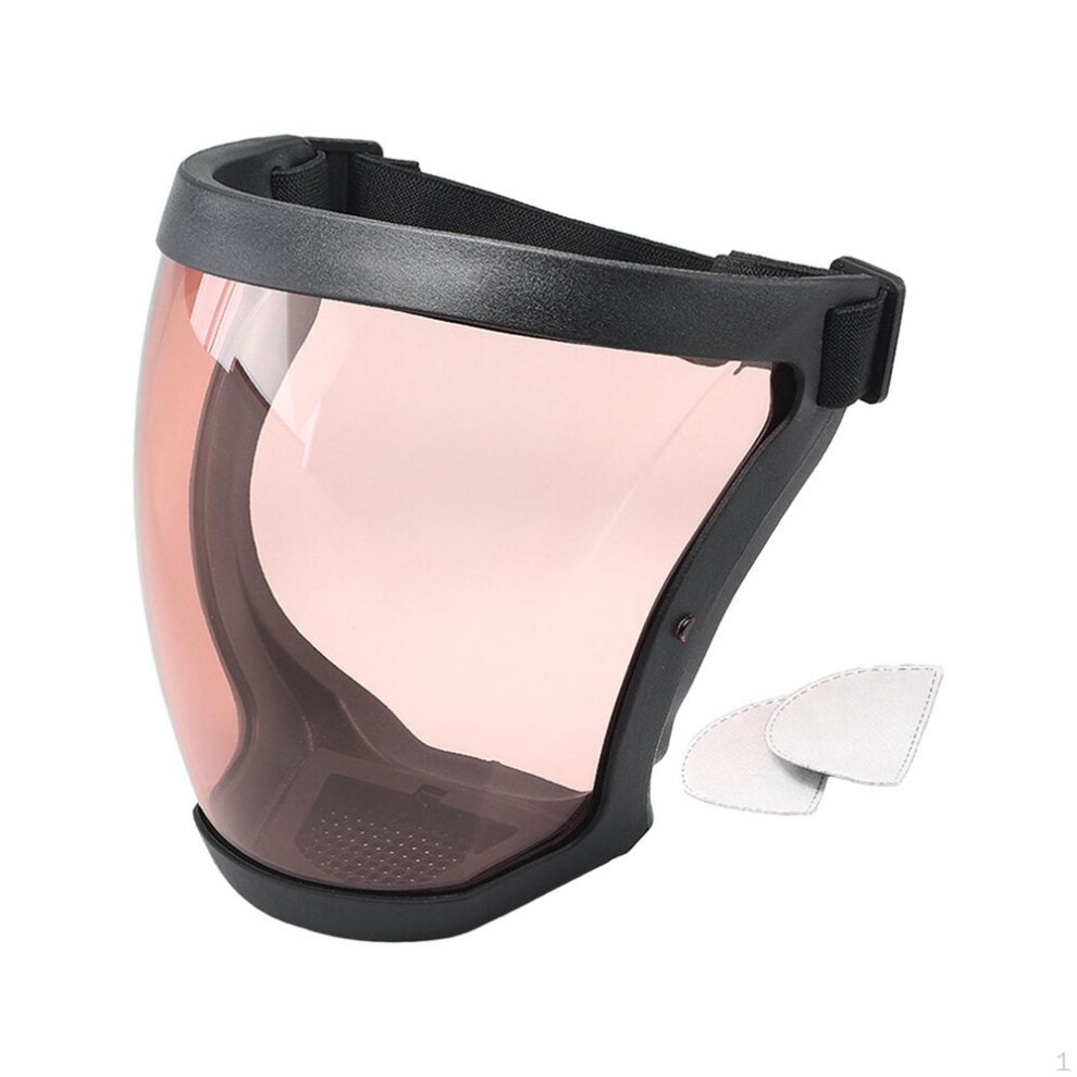 (as the picture, Black and Coffee) Full Face Shield Grinding for Cutting Weed Whacking