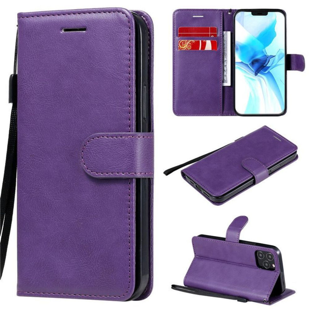 (, Redmi Note 10 5G/Note 10T) Phone Case For Iphone 13 Pro Max Huawei P50 Honor 9X Xiaomi Poco M4 Pro Redmi Note 11 11S Flip Cover Leather Walle Purple 7026741994616