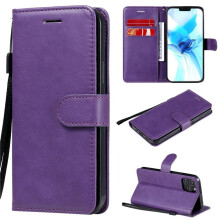 (purple, Honor 90 Lite) Phone Case For iPhone 13 Pro Max Huawei P50 Honor 9X Xiaomi Poco M4 Pro Redmi Note 11 11S Flip Cover Leather Wallet Book Style Solid Color Phone Cover