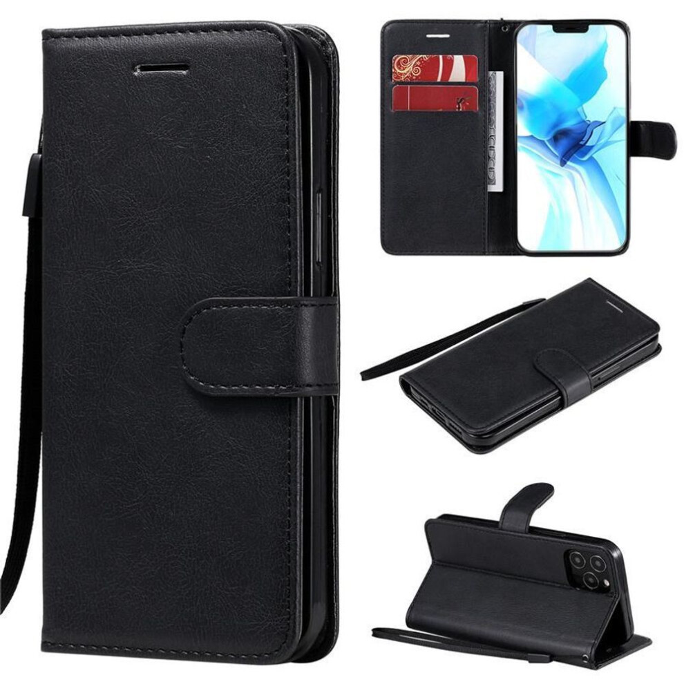 (, Iphone 12/12 Pro) Phone Case For Iphone 13 Pro Max Huawei P50 Honor 9X Xiaomi Poco M4 Pro Redmi Note 11 11S Flip Cover Leather Wallet Book Sty Black 7026769970982