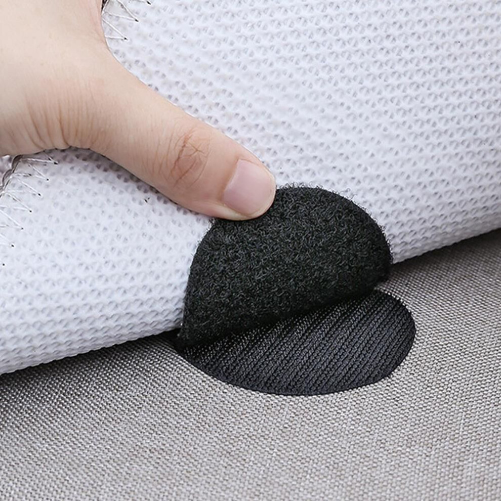 (black) 5XAnti Curling Carpet Tape Rug Gripper Secure the Carpet Sofa Sheets Tool