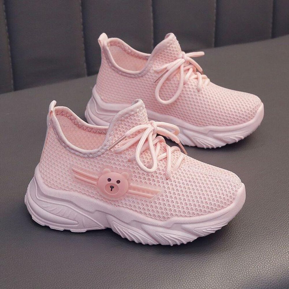 (pink, 26) Breathable Sports Shoes for Boys and Girls, Fashionable and Versatile Children&apos;s Shoes, Light and Comfortable Casual Shoes
