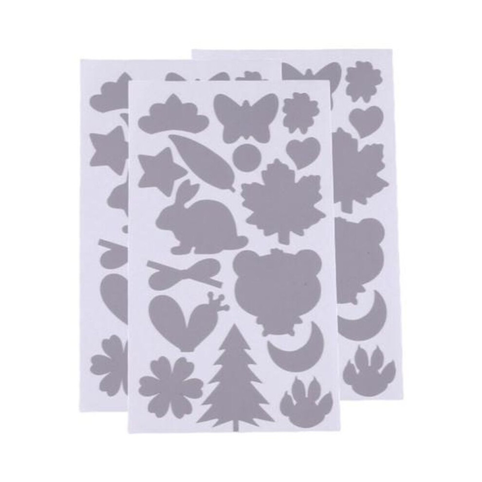 (grey) 3Pcs Down Jacket Patches Creative Shape Waterproof Easy to Use DIY Clothing Hole Self-Adhesive Repair Patches