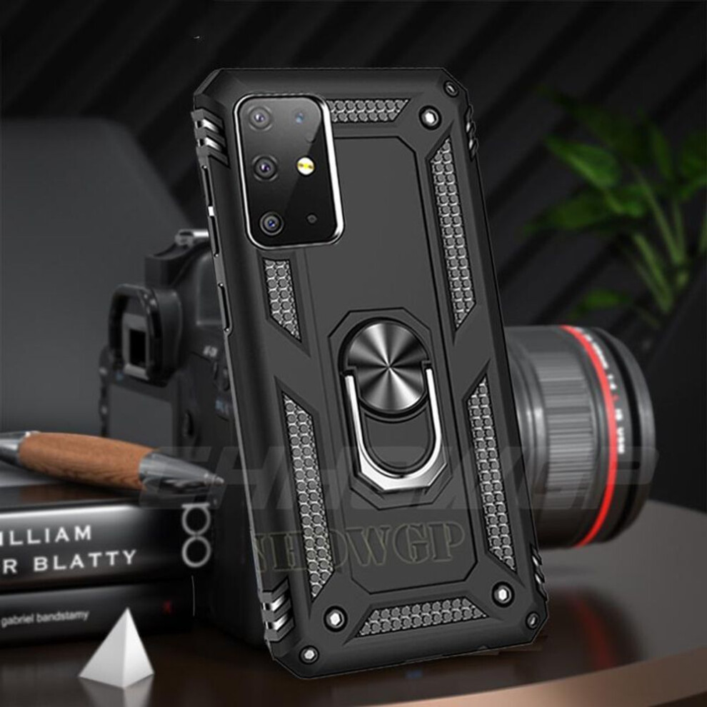 (, Samsung A70s) Shockproof Magnetic Armor Case For Samsung Galaxy A51 A71 A21s A50 A70 A70 A01 A11 A21 A31 A41 A81 A91 A40 A20 A10 S S20 S10 S9 Black 9137254828539