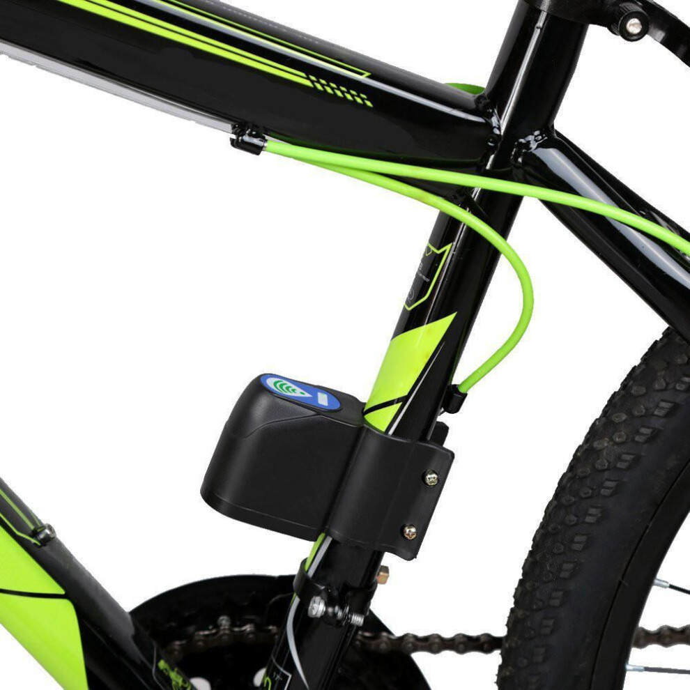 Wireless Alarm Lock Bicycle Bike Security System With Remote Control Anti-Theft